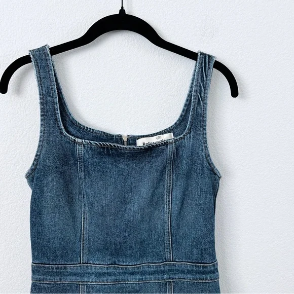 Reformation Parker Denim Dress - Picture 3 of 8